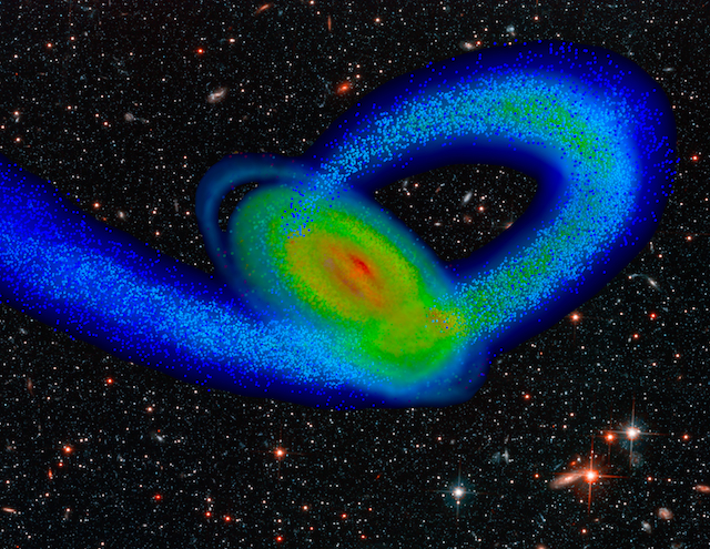 Did colliding dwarf galaxy make Milky Way spiral?