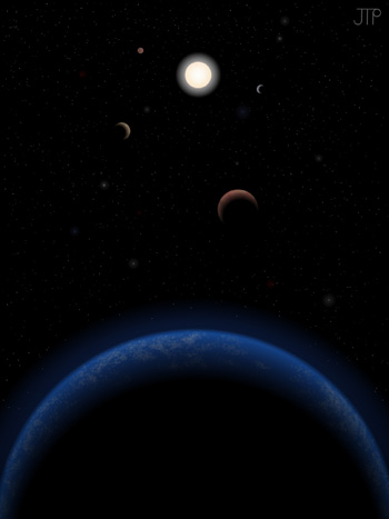 Possible habitable planet