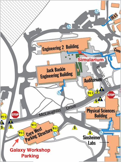 Map of Baskin Engineering