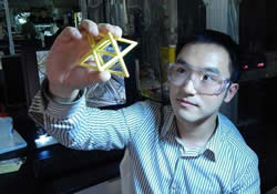 New ultralight, ultrastiff 3D printed materials