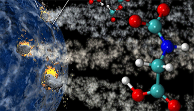 It's a shock: Life on Earth may have come from out